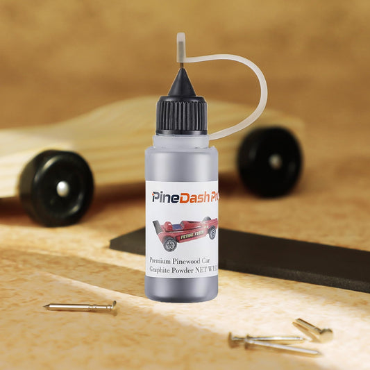 PineDash Pro Pinewood Derby Flexible Weight Kit (3oz Strip + Graphite) - Custom Advantage