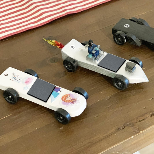 PineDash Pro Pinewood Derby Flexible Weights (3oz Stick-On Strip) - Ultimate Flexibility